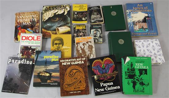 Quantity of reference books on Papua New Guinea & tribal art